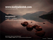 Tablet Screenshot of medyadestek.com